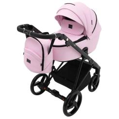 Коляска Adamex 2 в 1 Blanc Eco SA-16 рожевий Фото 2