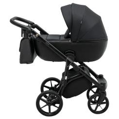 Коляска Adamex 2 в 1 Nola PS-1 чорний Фото 2