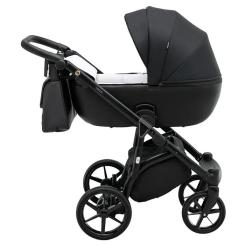 Коляска Adamex 2 в 1 Nola PS-1 чорний Фото 3