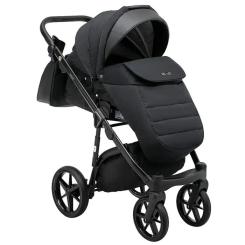 Коляска Adamex 2 в 1 Nola PS-1 чорний Фото 6