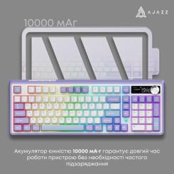 Клавиатура Ajazz Maillard V2 Maillard Switch Wireless/Bluetooth/USB Фото 10