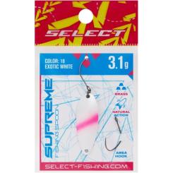 Блесна Select Supreme 3.1g 34mm 18 Exotic White Фото 1