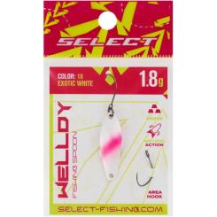 Блесна Select Welldy 1.8g 31mm 18 Exotic White Фото 1