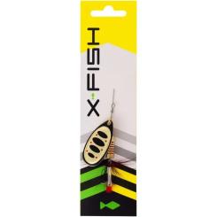 Блесна X-Fish Termite 9.5g 4 Nikel gold Фото 1