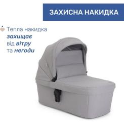 Коляска Chicco 2 в 1 Seety сіра Фото 5