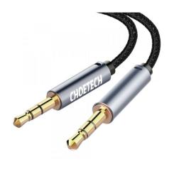 Кабель мультимедийный Choetech 3.5mm M to 3.5mm M 1.2m Фото 1