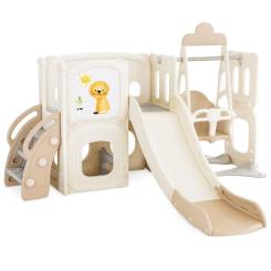Игровая площадка Mealux Castle White / Brown Фото
