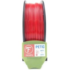 Пластик для 3D-принтера Techfil PETG 074 1.75мм 0.75кг red Фото 1