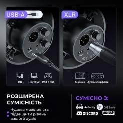 Микрофон Fifine K688CT USB/XLR Black Фото 6