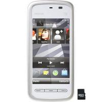 Мобильный телефон Nokia 5230 White Chrome Фото