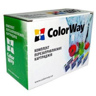 Комплект перезаправляемых картриджей ColorWay Компл.ПК CW Canon IP-4200 no chip (4х100) Фото