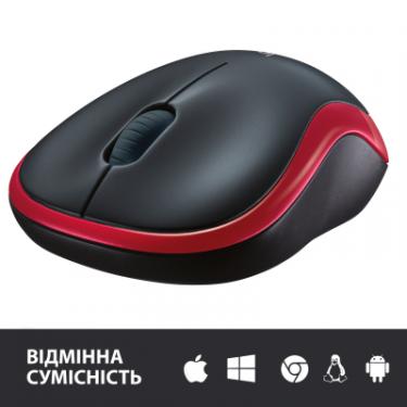 Мышка Logitech M185 red Фото 4