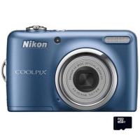 Цифровой фотоаппарат Nikon Coolpix L23 blue Фото