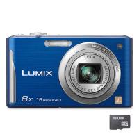 Цифровой фотоаппарат Panasonic Lumix DMC-FS35 blue Фото