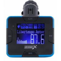 FM модулятор Grand-X CUFM22GRX blue SD/USB Фото 1