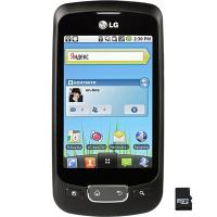 Мобильный телефон LG P500 (Optimus One) Black Фото