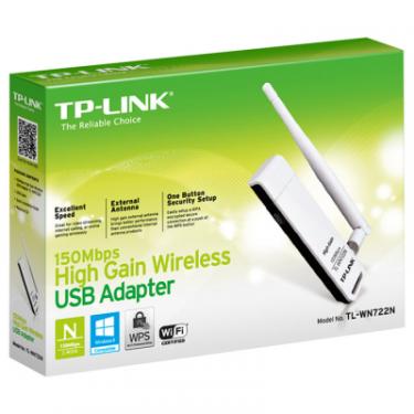 Сетевая карта Wi-Fi TP-Link TL-WN722N Фото 5
