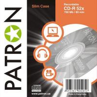 Диск CD Patron 700Mb 52x SLIM box 10шт Фото