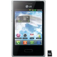 Мобильный телефон LG E400 (Optimus L3) White Фото