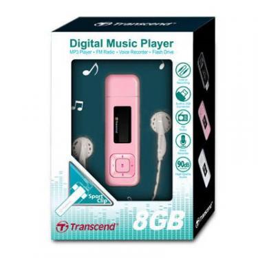 MP3 плеер Transcend T.sonic 330 8GB Pink Фото 1