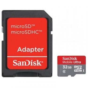 Карта памяти SanDisk 32Gb microSDHC Ultra class 6 Фото
