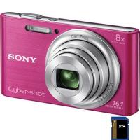 Цифровой фотоаппарат Sony Cybershot DSC-W730 pink Фото