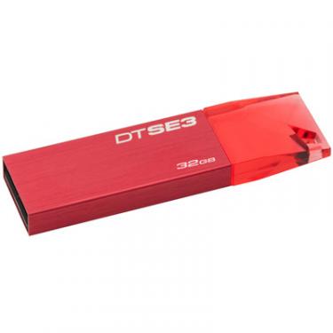 USB флеш накопитель Kingston 32Gb DataTraveler SE3 red Фото
