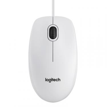 Мышка Logitech B100 White Фото