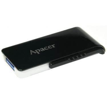 USB флеш накопитель Apacer 128GB AH350 Black RP USB3.0 Фото 2