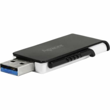 USB флеш накопитель Apacer 128GB AH350 Black RP USB3.0 Фото 7