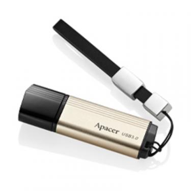 USB флеш накопитель Apacer 32GB AH353 Champagne Gold RP USB3.0 Фото 3