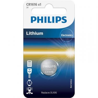 Батарейка Philips CR1616 PHILIPS Lithium Фото