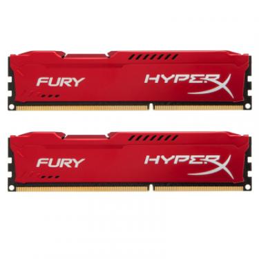 Модуль памяти для компьютера Kingston Fury (ex.HyperX) DDR3 16Gb (2x8GB) 1866 MHz HyperX Fury Red Фото