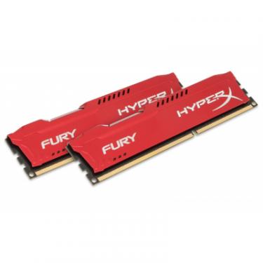 Модуль памяти для компьютера Kingston Fury (ex.HyperX) DDR3 16Gb (2x8GB) 1866 MHz HyperX Fury Red Фото 1