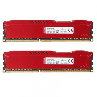 Модуль памяти для компьютера Kingston Fury (ex.HyperX) DDR3 16Gb (2x8GB) 1866 MHz HyperX Fury Red Фото 2