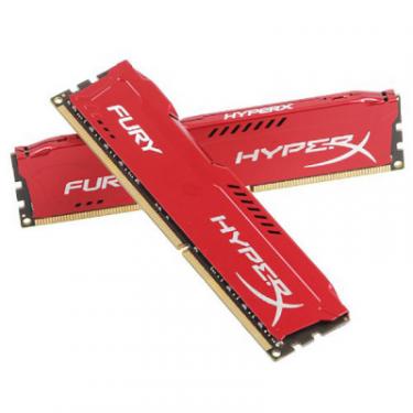 Модуль памяти для компьютера Kingston Fury (ex.HyperX) DDR3 16Gb (2x8GB) 1866 MHz HyperX Fury Red Фото 4