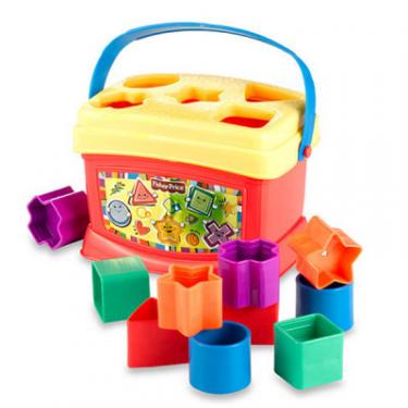 Развивающая игрушка Fisher-Price Ведёрко с кубиками Фото 1