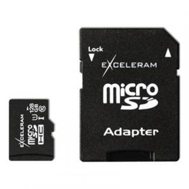 Карта памяти eXceleram 128Gb microSDXC class 10, UHS-I Фото