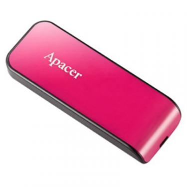 USB флеш накопитель Apacer 8GB AH334 pink USB 2.0 Фото 1