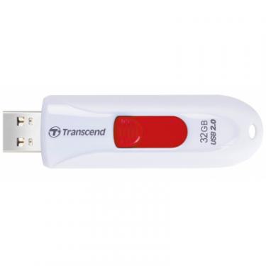 USB флеш накопитель Transcend 32GB JetFlash 590 White USB 2.0 Фото 1