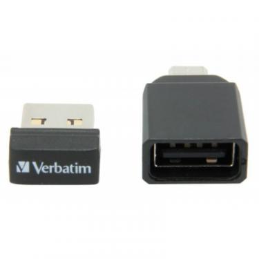 USB флеш накопитель Verbatim 32GB Nano with OTG USB 2.0 Фото 4