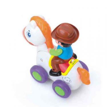 Развивающая игрушка Huile Toys Ковбой на веселой лошади Фото 3
