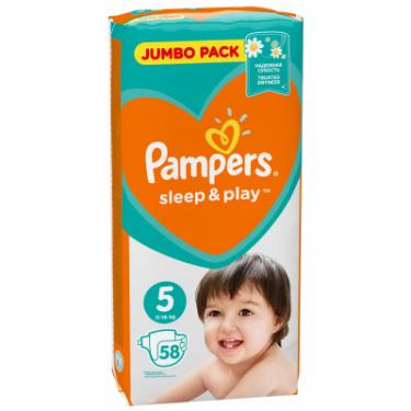 Подгузники Pampers Sleep & Play Junior Размер 5 (11-16 кг), 58 шт Фото 2