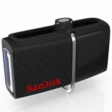 USB флеш накопитель SanDisk 32GB Ultra Dual OTG for Android Black USB 3.0 Фото 1