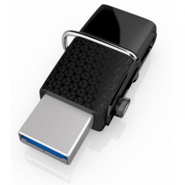 USB флеш накопитель SanDisk 32GB Ultra Dual OTG for Android Black USB 3.0 Фото 3