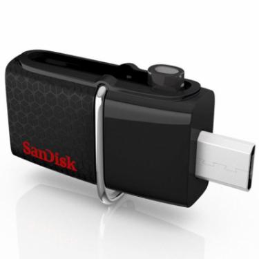 USB флеш накопитель SanDisk 32GB Ultra Dual OTG for Android Black USB 3.0 Фото 5