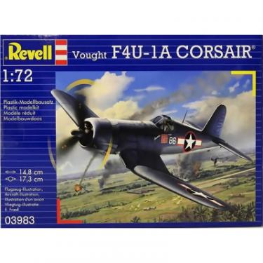 Сборная модель Revell Палубный истребитель F4U-1A Corsair 1:72 Фото