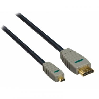 Кабель мультимедийный Bandridge HDMI A to HDMI D (micro), 2.0m Фото