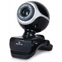 Веб-камера REAL-EL FC-100, black Фото