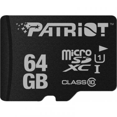 Карта памяти Patriot 64GB microSD class10 UHS-1 Фото 1